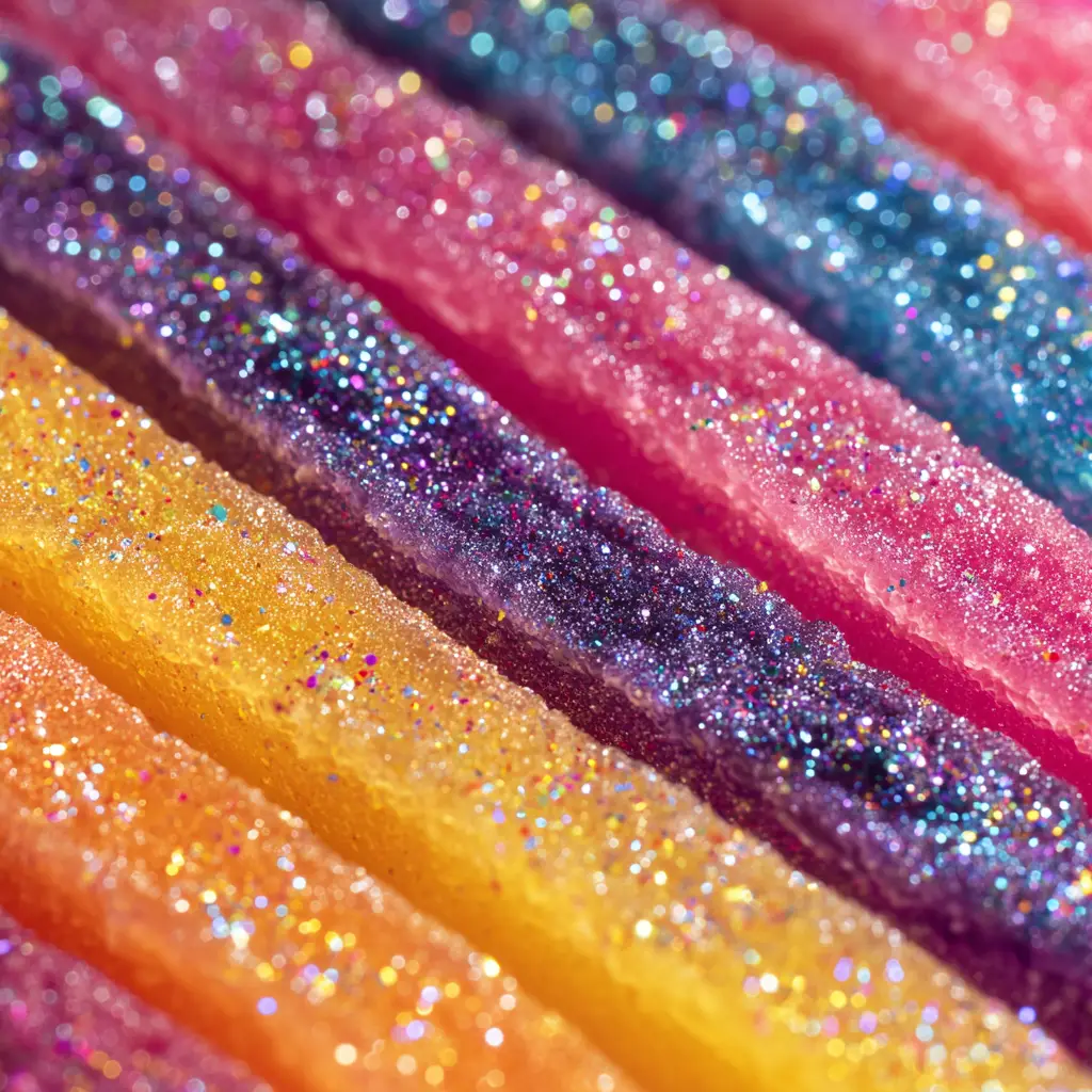 A handful of margarita-flavored gummies being presented, emphasizing the homemade nature of this cocktail gummies recipe.