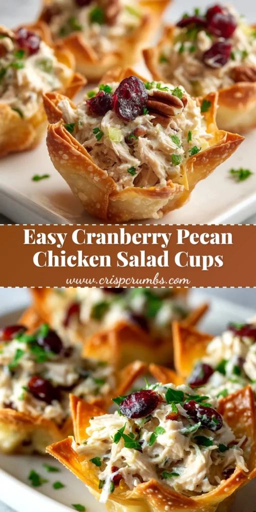 An overhead shot of delicious Chicken Salad Wonton Cups arranged on a platter, ready for a party. The perfect easy appetizer recipe.