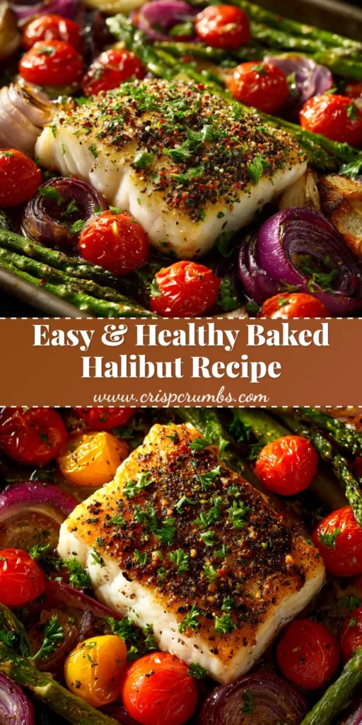 Healthy Halibut Recipes: A quick and easy pan-seared halibut with a fresh lemon dill sauce. This delicious 20-minute weeknight dinner is perfect for a healthy lifestyle. | CrispCrumbs