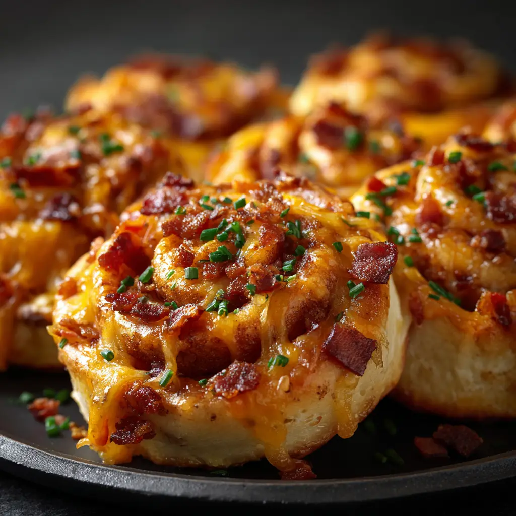 A close-up of burger patties being seasoned before cooking, sitting next to slices of cheddar cheese and cooked bacon, ready for assembly.