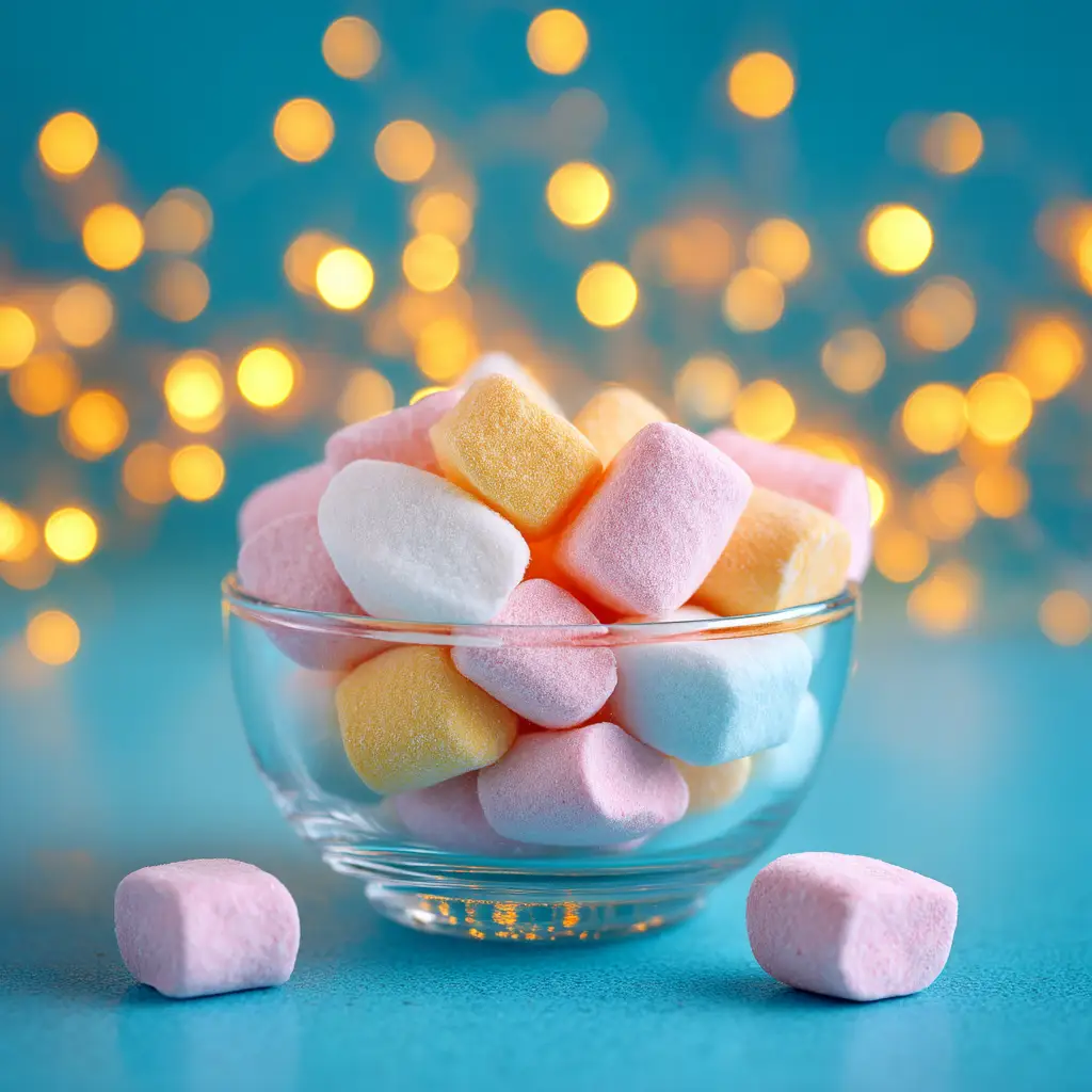 A process shot showing the butter mint dough being rolled into a rope before being cut into individual pieces.