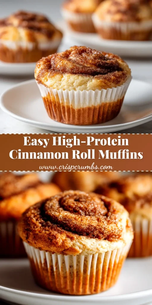 A batch of delicious Cinnamon Roll Protein Muffins on a cooling rack, drizzled with a creamy white protein glaze. The perfect healthy breakfast recipe.