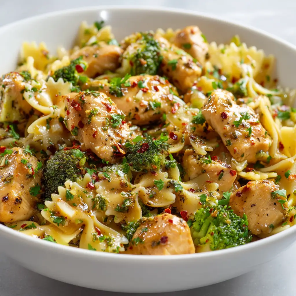 A serving of the finished Cowboy Butter Chicken, ready to be eaten, highlighting the golden-brown seared chicken and glossy sauce.