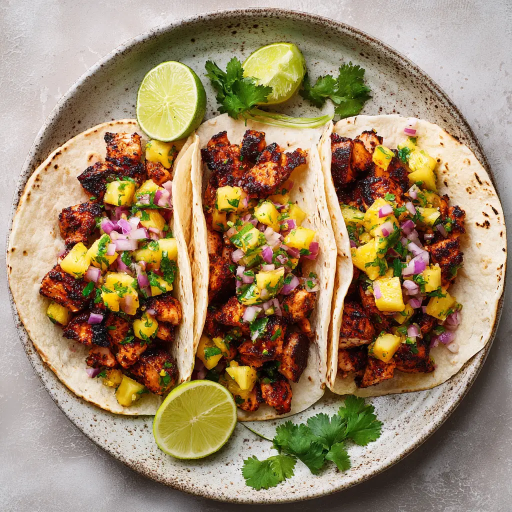 Diced chicken breast searing in a heavy skillet with a dark, sticky, caramelized glaze.