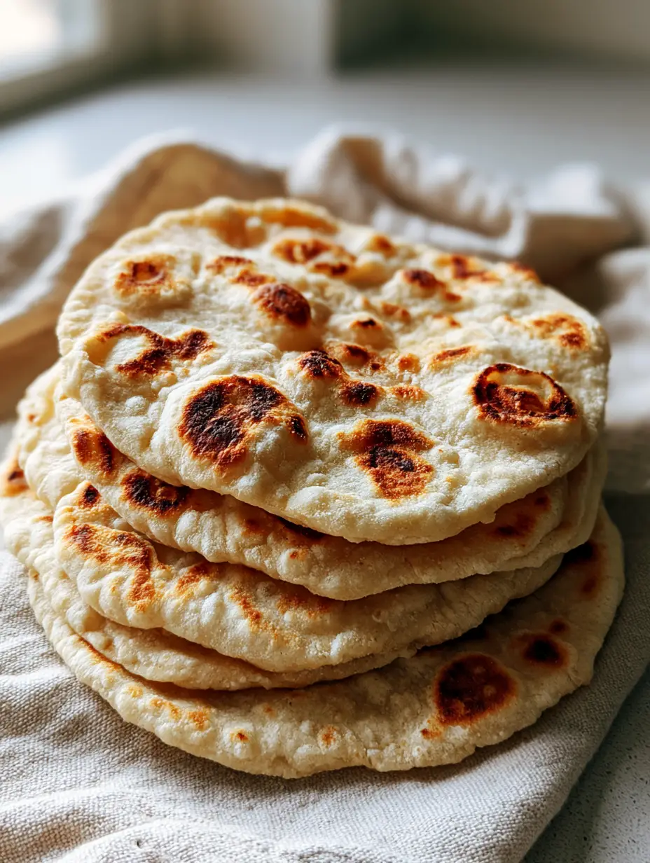 Sauerteig Discard Tortillas: Die ultimative Verwertung für dein Anstellgut 3 Nahaufnahme von Sauerteig Discard Tortillas mit authentischen unregelmäßigen Rändern und Textur des Teigs.